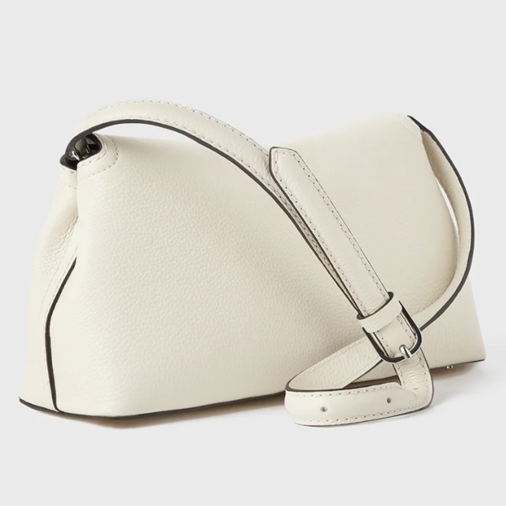 TOTÊME T-Lock Crossbody Bag — Milk - Picture 3 of 8